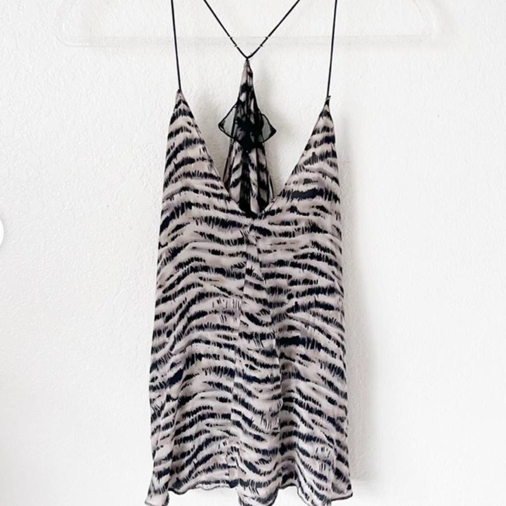 Reformation Black Silk Camisole Top - Picture 14 of 15